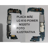 Placa Mãe LG K10 Power M320 Tv 32gb Testada