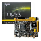 Placa Mãe Lga1155 Chipset Intel H61 16gb Usb 2 0