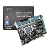 Placa Mãe Lga1155 Chipset Lan 1000 Intel H61 Ddr3 16gb Usb