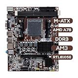 Placa Mae Mancer A78 FX DDR3 Socket AM3 M ATX Chipset AMD A78 MCR A78FX 01