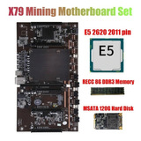Placa Mãe Mineração 5 Slot A Melhor Do Mercado 128gb 8gb