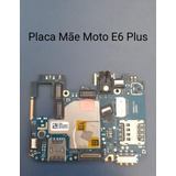 Placa Mãe Moto E6 Plus