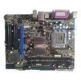 Placa Mae Msi G41m