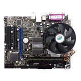 Placa Mãe Msi G41m s01 Lga775 Processador Intel 2gb Ddr3