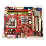 Placa Mãe Pos. Pos-mig31ag -ddr2-775-core 2 /quad Cor Vermelho