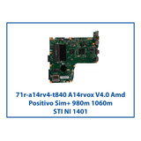 Placa Mãe Toshiba Sti Ni 1401 71ra14rv4-t840 A14rvox V. 4.0