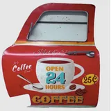 Placa Metalico Vintage Taxi