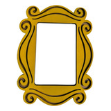 Placa Moldura Porta Friends Mônica Em Mdf