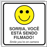 Placa Monitoramento Sorria Voce