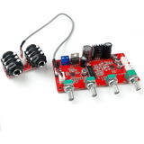 Placa Montada Pre Amplificador Wired Microfone Karaoke