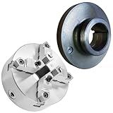 Placa P Torno 250mm 10 4 Castanhas Reversível Flange 250mm