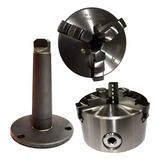 Placa P Torno 3 Castanha Universal 4pol 100mm Flange Cm3