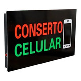 Placa Painel Letreiro Led Luminoso conserto