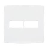 Placa Para 1 1 Postos 4x4 PialPlus Branca