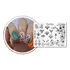 Placa Para Carimbos Decoração De Unhas B39 Arabesco Flores