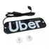 Placa Para Carro Led Letreiro Motorista De Aplicativo Uber
