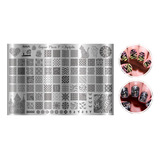 Placa Para Decoração De Unhas Super Placa Apipla F