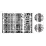 Placa Para Decoração De Unhas Super Placa Apipla L
