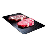 Placa Para Descongelar Alimentos Tábua Descongelante Carne
