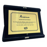 Placa Para Homenagear Em Acrílico Dourado 20x15 C Estojo