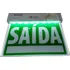 Placa Para Sinalização Saída De Emergência Led Bivolt (nova)