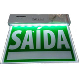 Placa Para Sinalizacao Saida