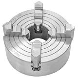 Placa Para Torno Independente 100mm 4 Castanhas F Frontal