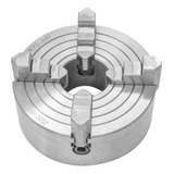 Placa Para Torno Med 100mm 4 Independente Com 4 Castanhas