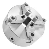 Placa Para Torno Universal 200mm 8 4 Castanhas Reversíveis