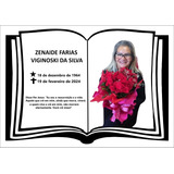 Placa Para Tumulo Em
