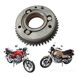 Placa Partida Cb 400 Original Com Engrenagem