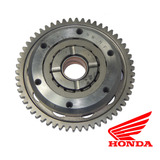 Placa Partida Com Engrenagem Original Honda Crf 230