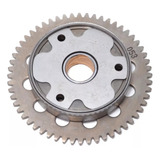 Placa Partida Com Engrenagem Yes 125 Intruder 125 Katana