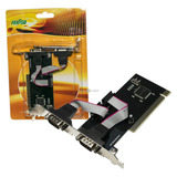 Placa Pci C 2 Serial Perfil Baixo Feasso Jpss 01