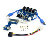 Placa Pci e Multiplicadora Para Cabo Riser 1x4