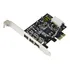 Placa Pci Expres Firewire 800 1394 Mac E Wind. + Cabo