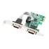 Placa Pci Express 1x  2 Porta Serial Db9 Rs232 Rs485 Rs422
