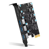 Placa Pci Express 3 Portas Usb 3 2 2 Usb Tipo C Usbc Gen1