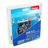 Placa PCI Express Com 2 Portas USB 3 0 Akasa AK PCCU3 01