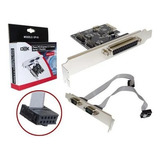 Placa Pci Multiserial Serial 2 Portas   Paralela Low Profile