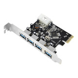 Placa Pci usb 3 0 5gbps Com 4 Portas Dp 43 Dex