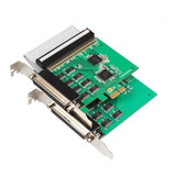 Placa Pcie 16 Seriais Rs232 db9m Full 120mm Chipset Exar