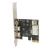 Placa Pcie 1x A 1394a De 4 Portas Firewire De Alta Velocidad