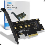 Placa Pcie Express 3 0 Adaptador Ssd M2 M key Nvme X4 X8 X16