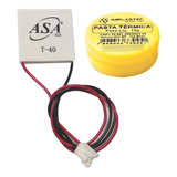 Placa Peltier Tec1 12706 Pasta Térmica 15gr