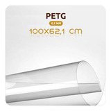 Placa Petg Cristal Transparente 0 5mm 100x62 1 Cm