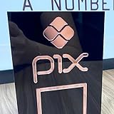 Placa Pix Pagamento QrCode De Mesa