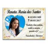Placa Porcelana 18x24 Lapide