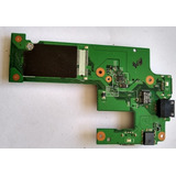 Placa Power Jack Hdmi Rede Usb Ent Font Dell N5010 Usado