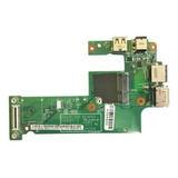 Placa Power Jack Rede Usb Ent Font Dell Inspiron N5010